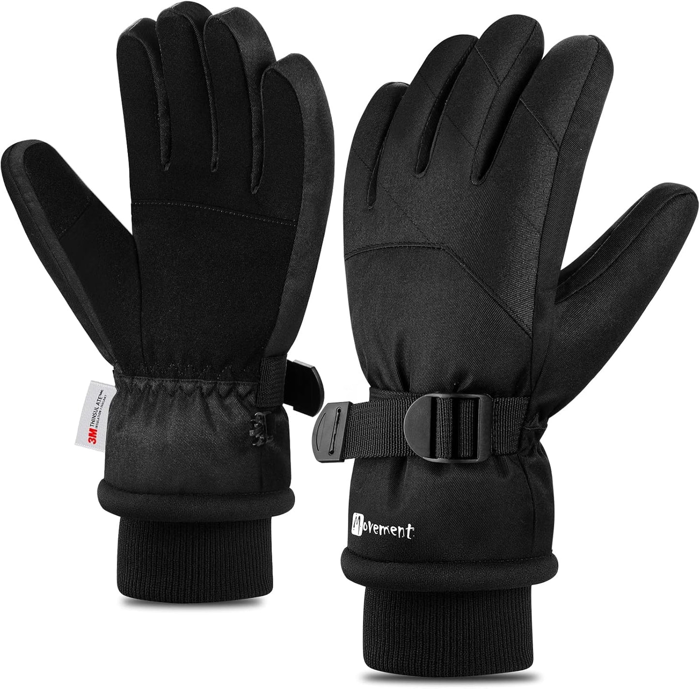 ALISXM Winter Touchscreen Gloves - Warm & Versatile