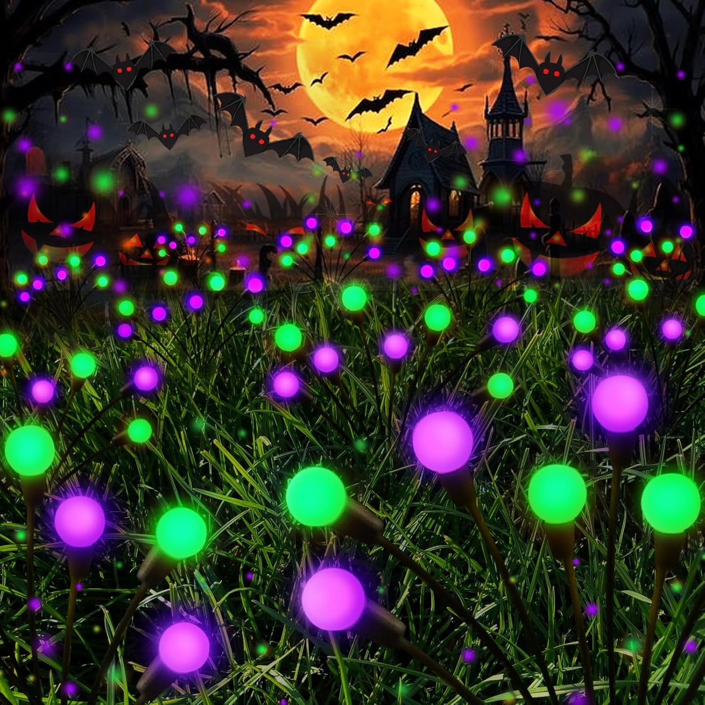 Halloween Decorations Outdoor Solar Pathway Lights for Your Yard