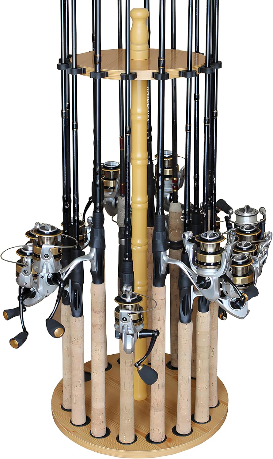 Rush Creek Fishing Rod Holder: Garage Organization Master