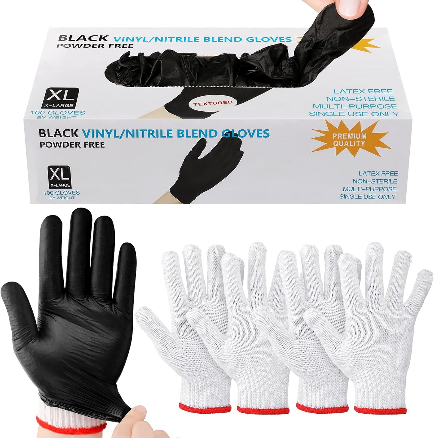 Janmercy BBQ Gloves Set - Ultimate Protection Combo