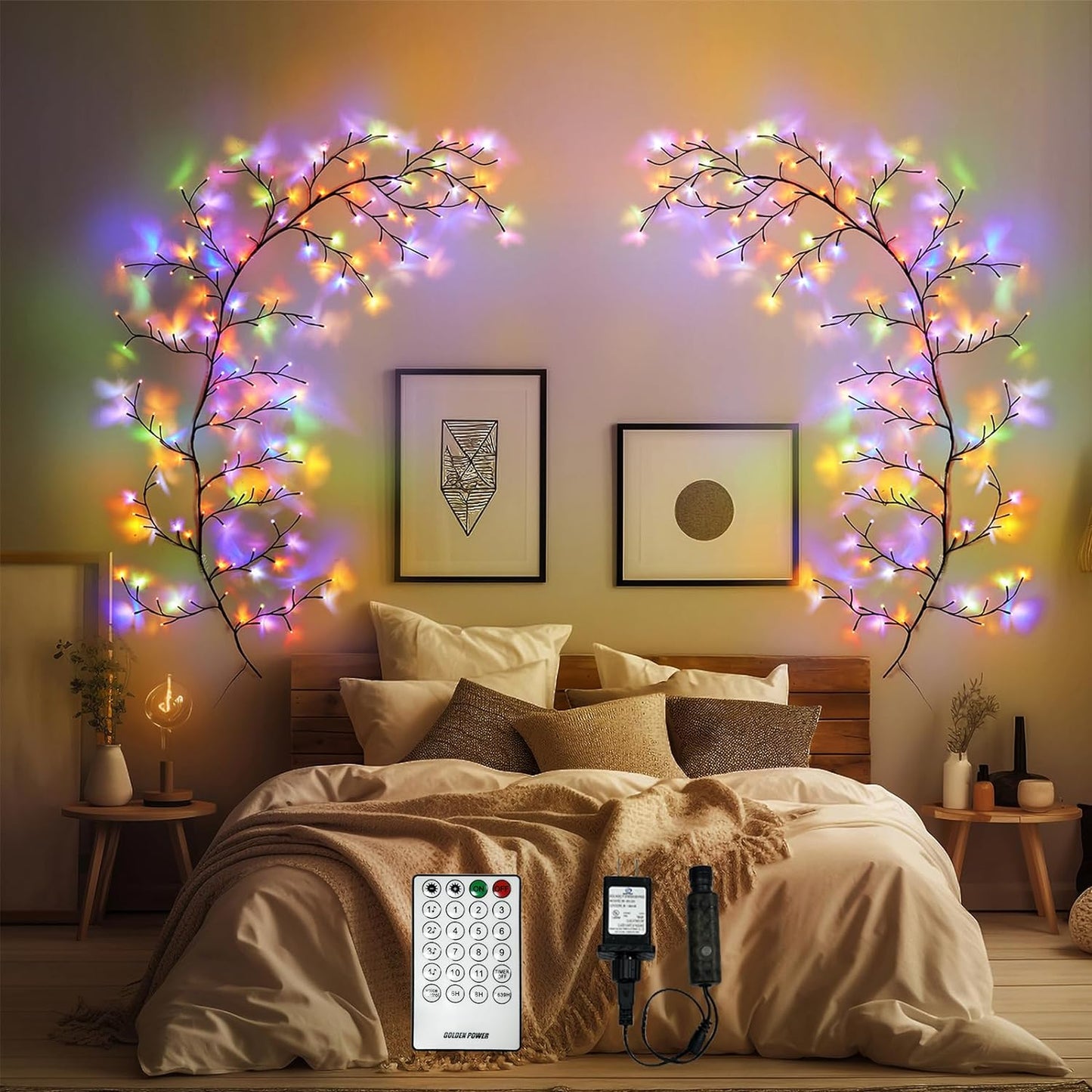 Enchanted Willow Vine Lights for Home Decor with 160 LEDs