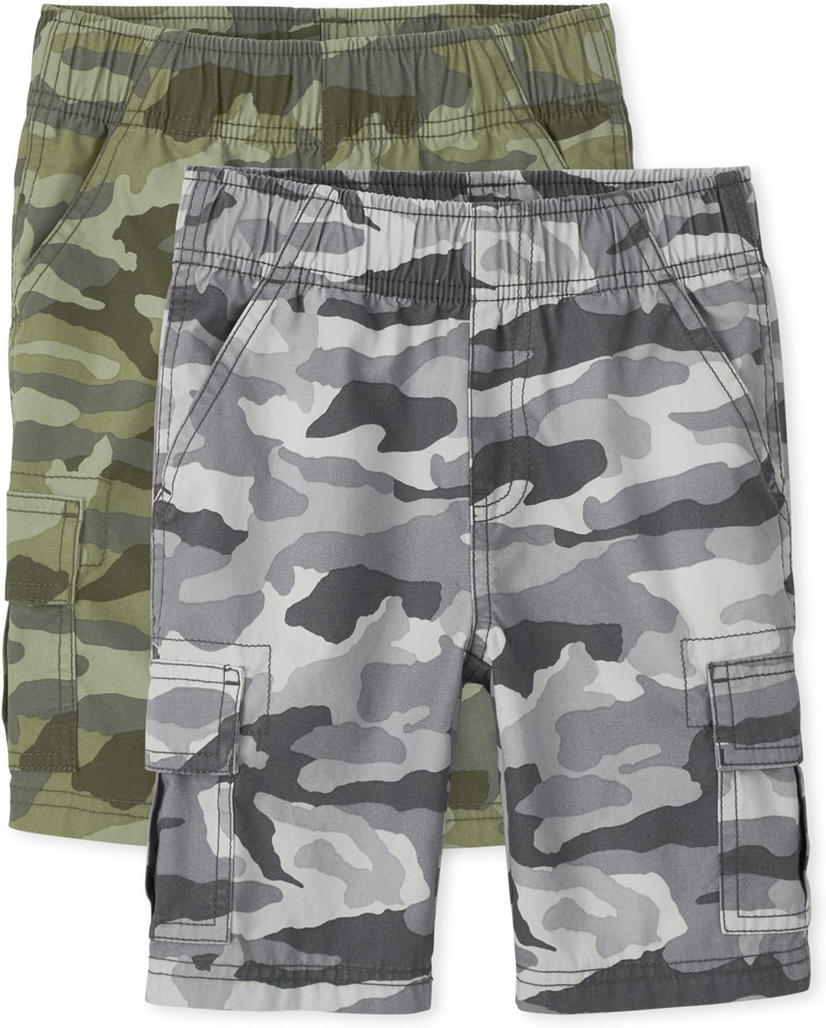 Boys Cargo Shorts 2 Pack for Comfort and Style by The Children's Place