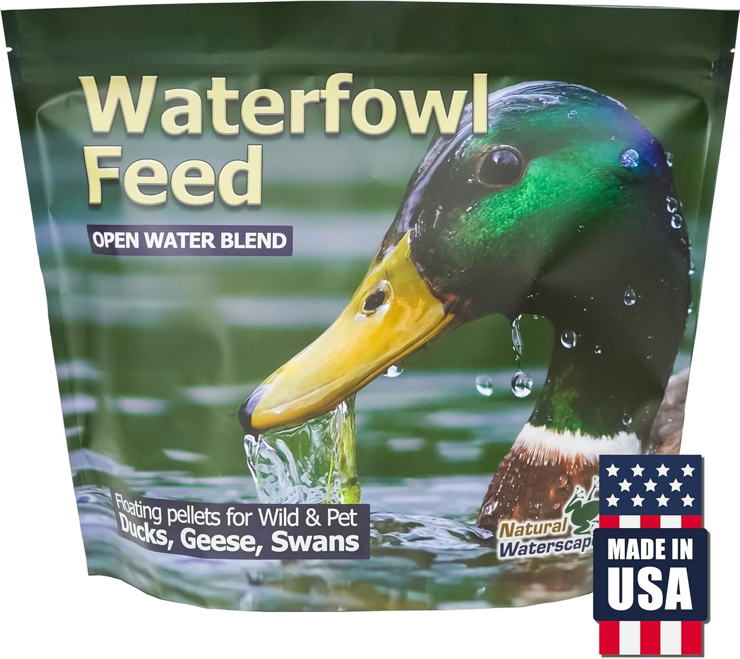 Natural Waterscapes Waterfowl Feed for Ducks, Geese, and Swans