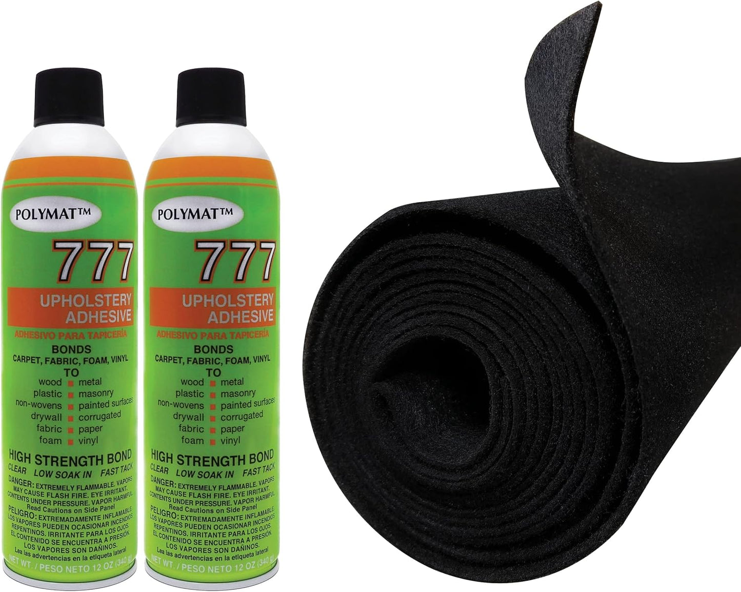 Polymat Non Woven Felt Fabric Roll for Crafts and DIY Projects