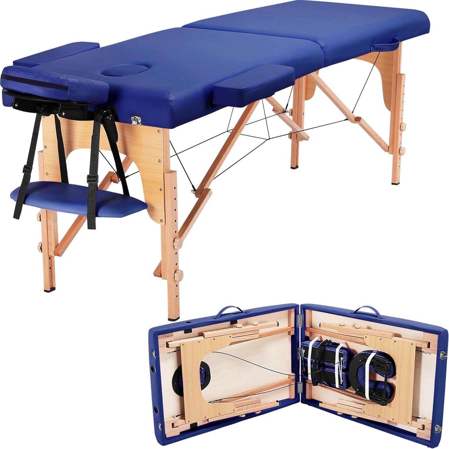 Yaheetech Portable Massage Table for Spa and Beauty Treatments