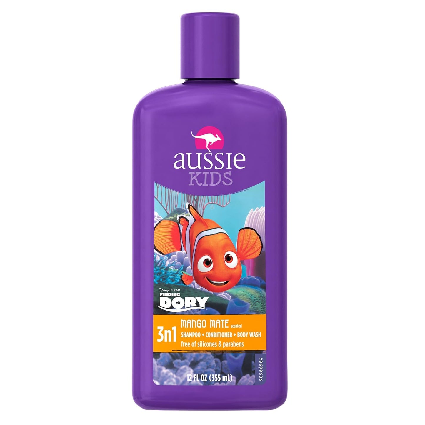 Mango Mate Kids 3-in-1 Shampoo & Conditioner - Gentle Cleanse