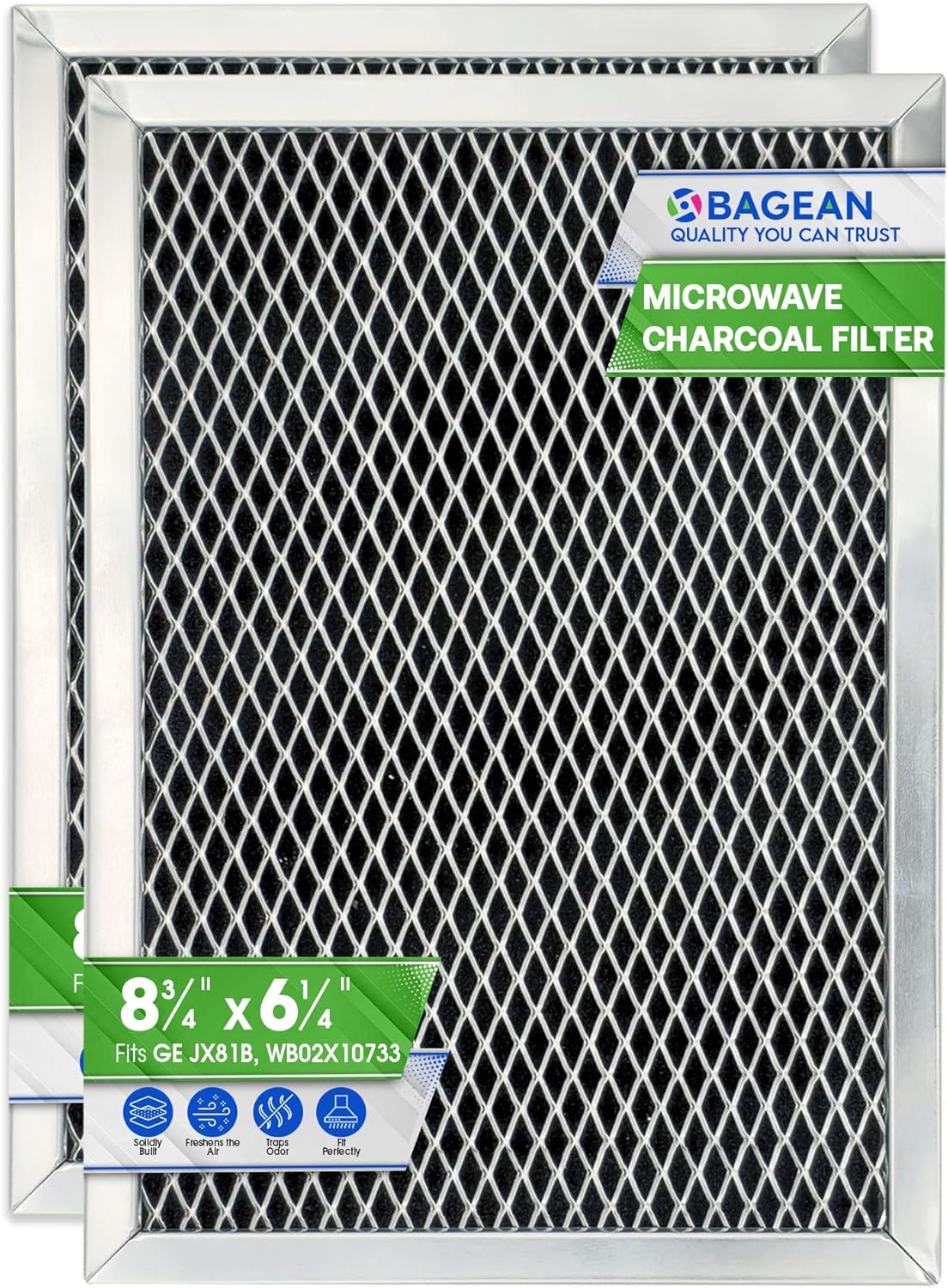 GE Microwave Charcoal Filters - Odor Absorption Power!
