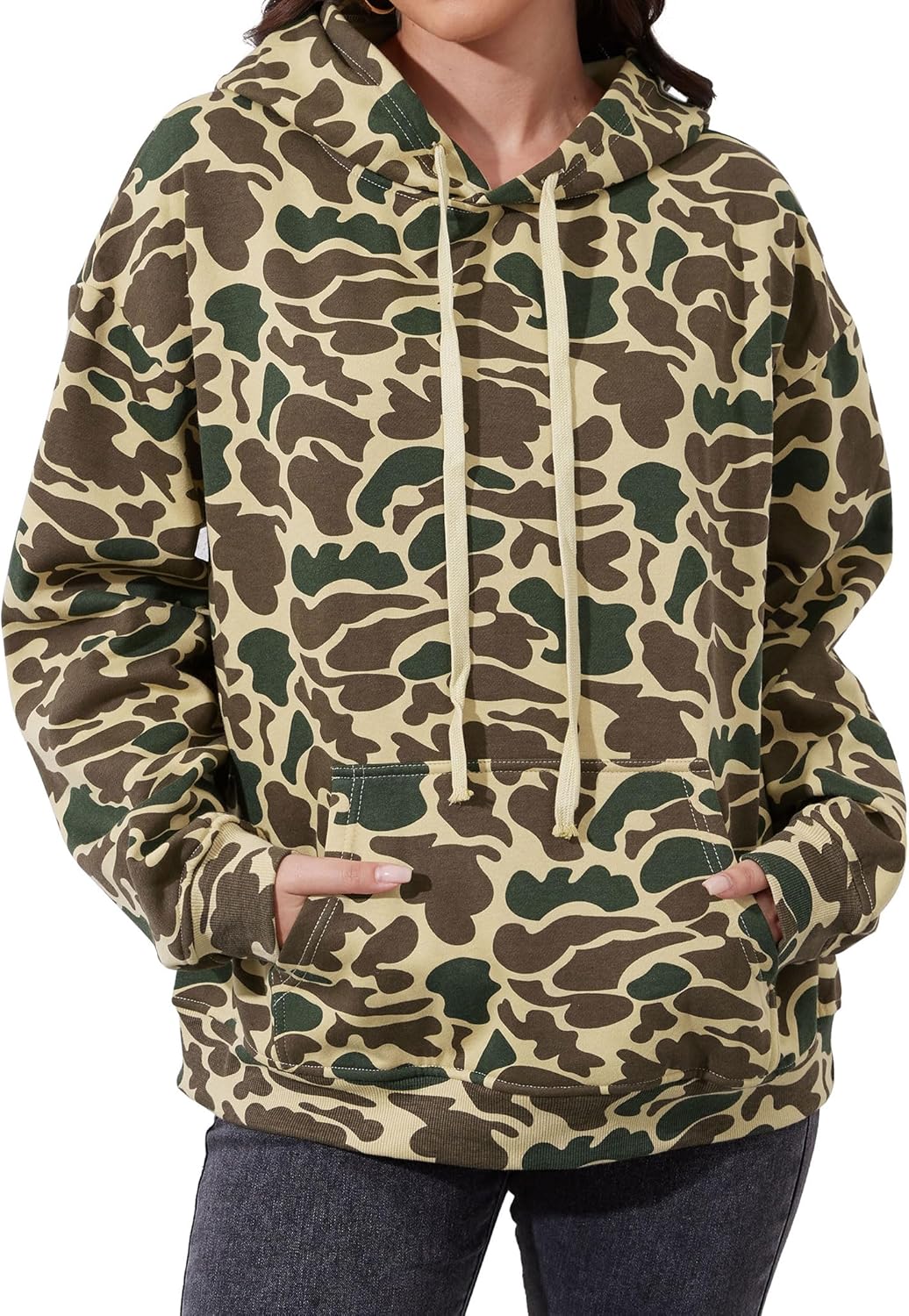Ziesexy Womens Camo Hoodie: Cozy & Stylish!