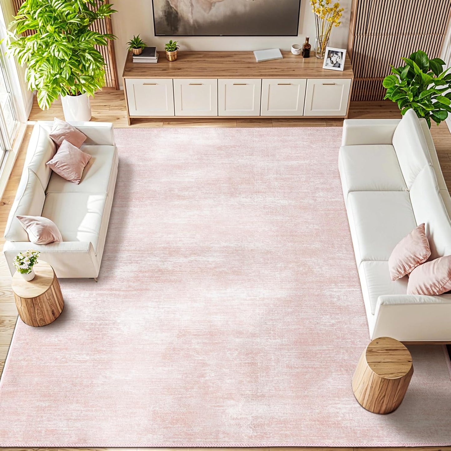 Washable Rug 10x12 Area Rugs for Living Room - Durable Non-Slip