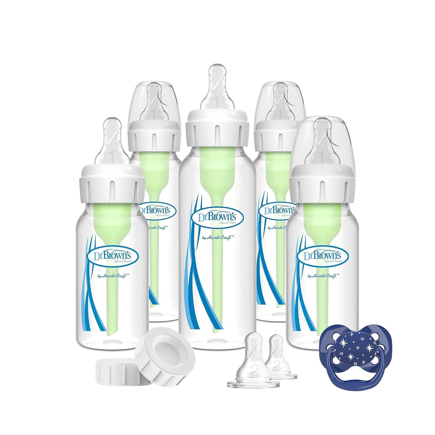 Dr. Brown's Anti-Colic Baby Bottle Gift Set: Colic Relief Combo