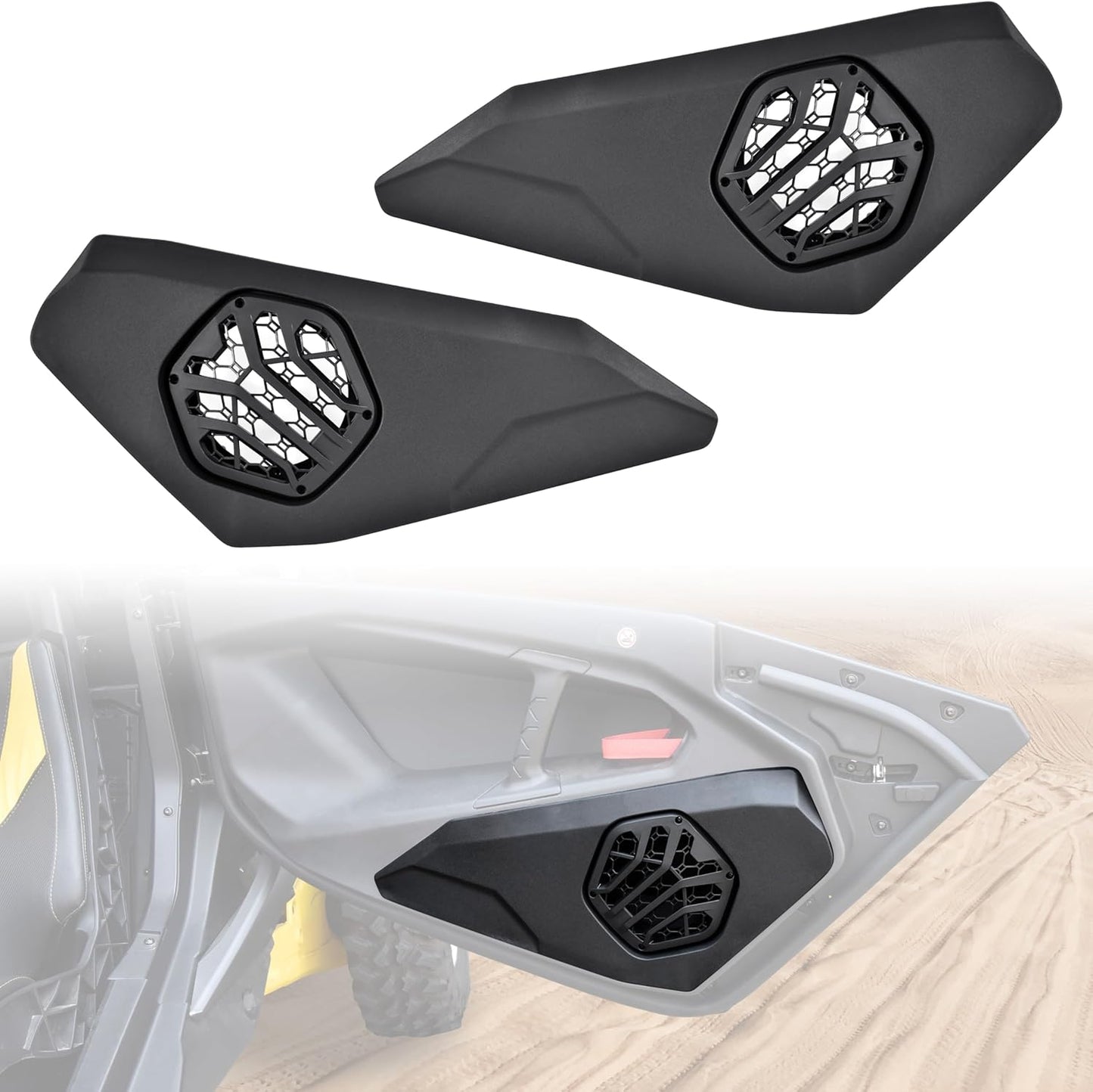 SAUTVS Door Speaker Pods for Can-Am Maverick R Models 2024