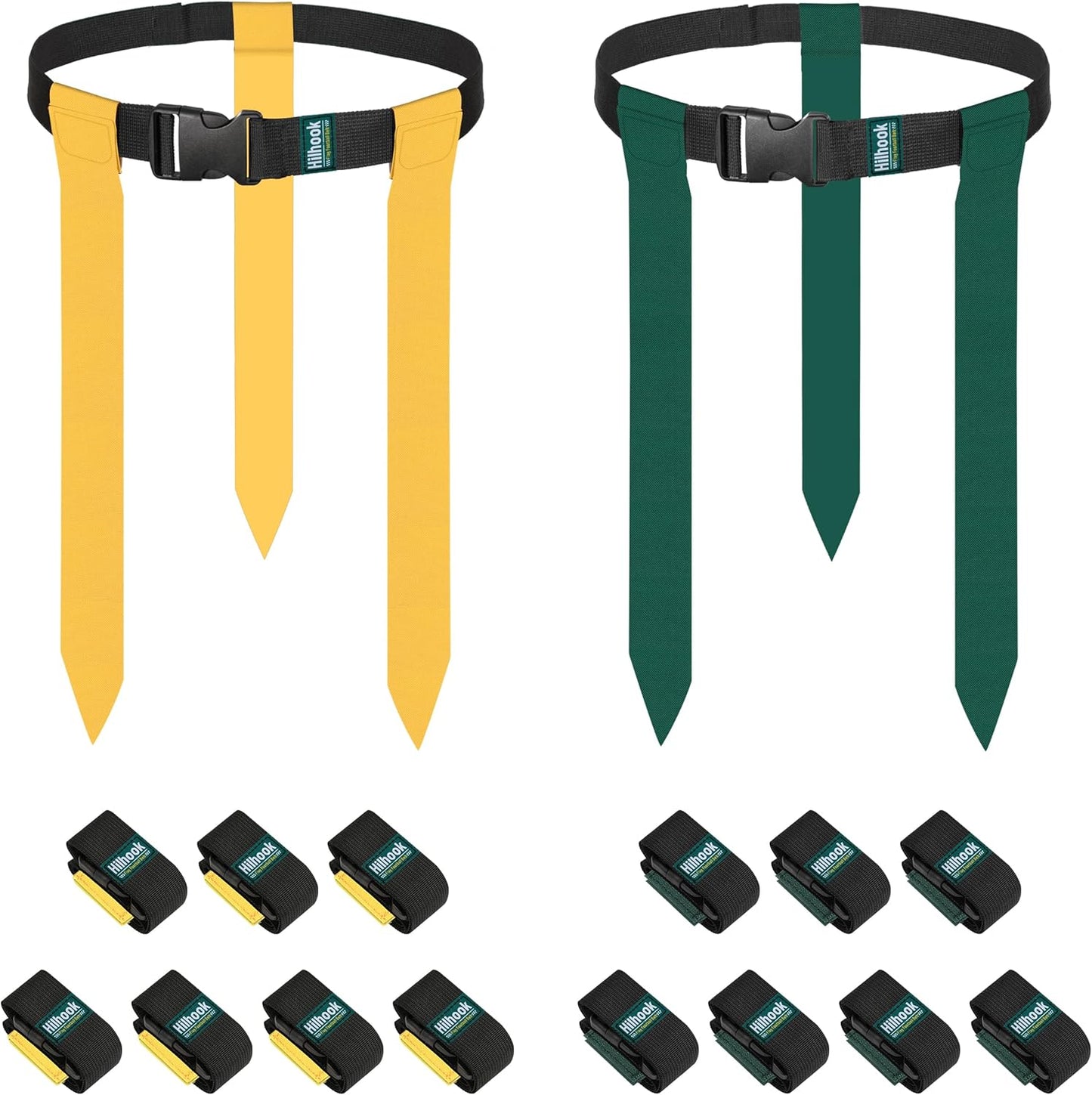 Flag Football Belts Set for Kids and Adults Training Equipment