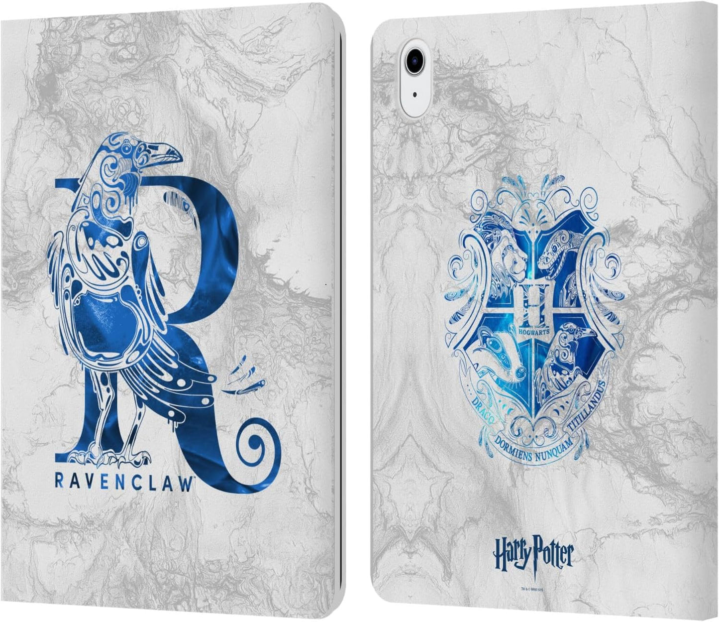 Harry Potter Ravenclaw Aguamenti Leather Wallet Case for iPad Air