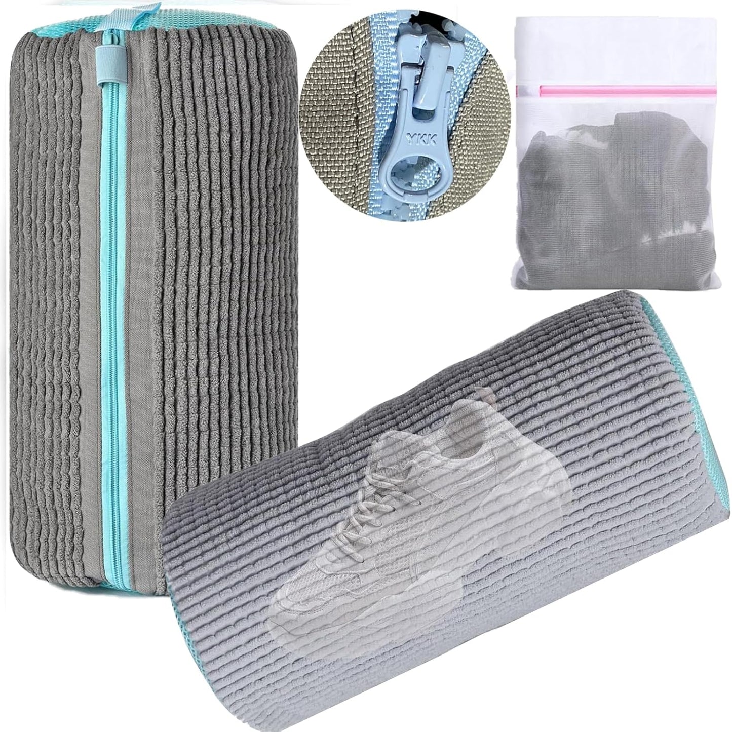 Washchamp Shoe Laundry Bag Set - Clean Sneakers Easily!