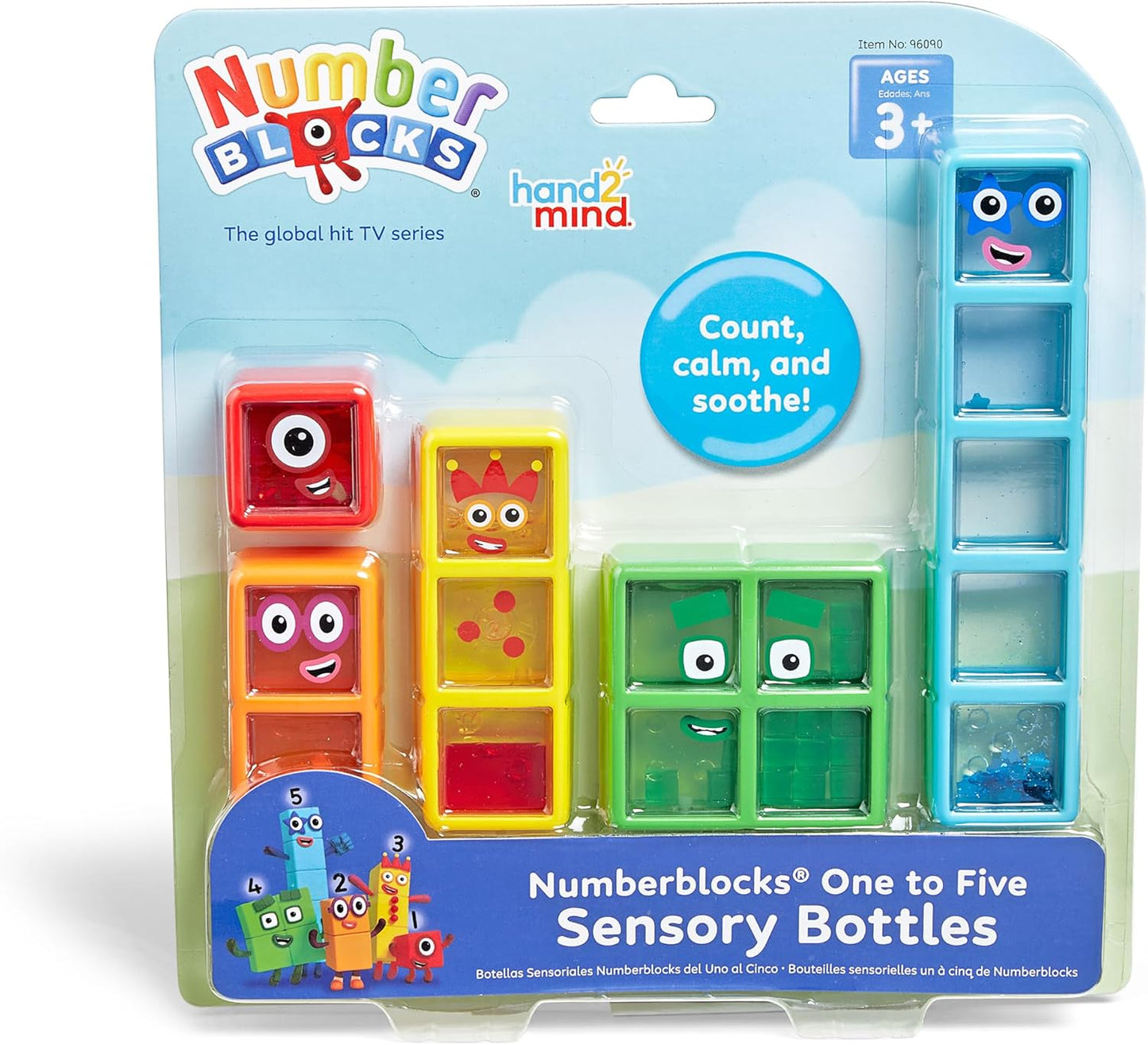 hand2mind Numberblocks 1-5 Sensory Math Toys