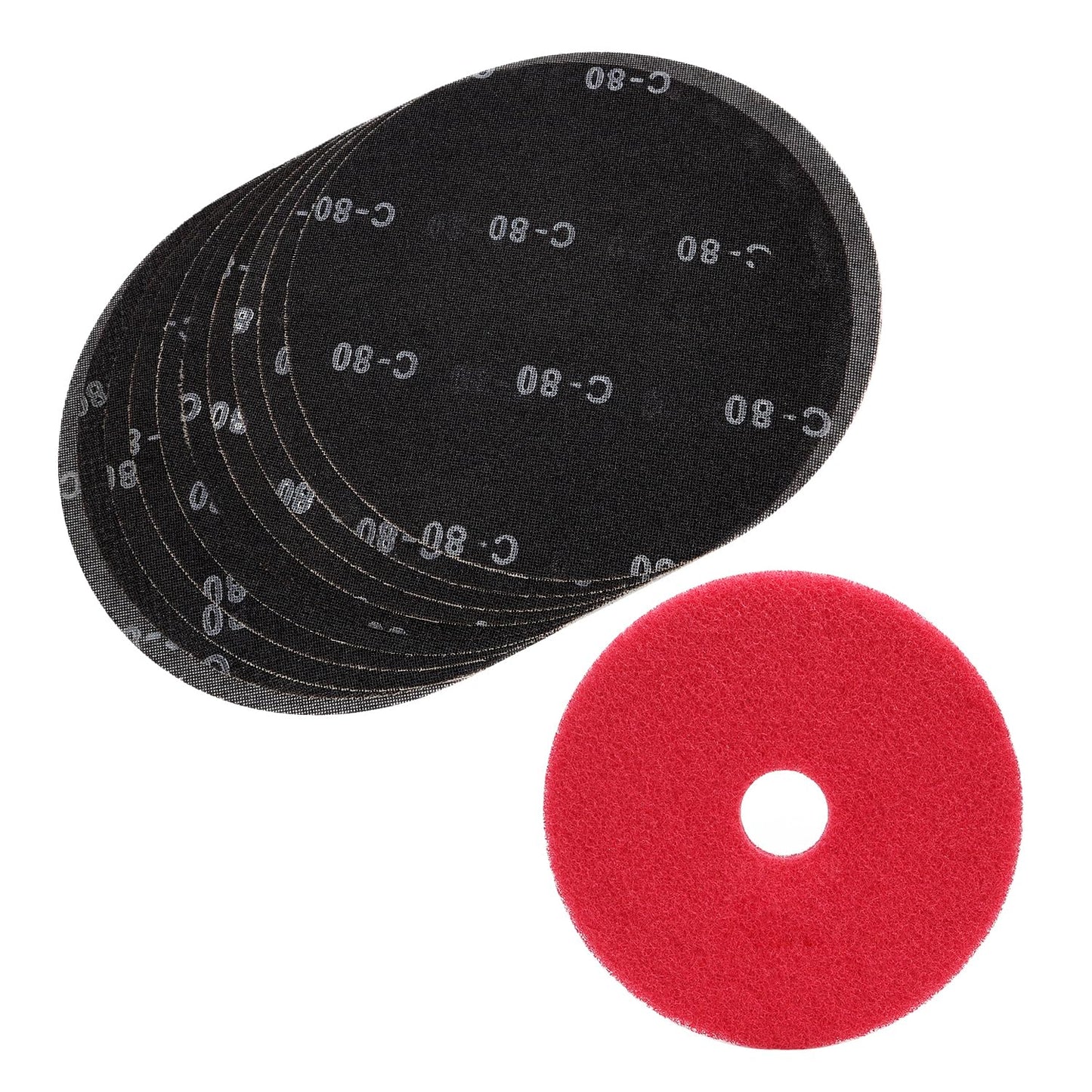 17in Sanding Screen Discs for Wood Floors - Complete Care Kit