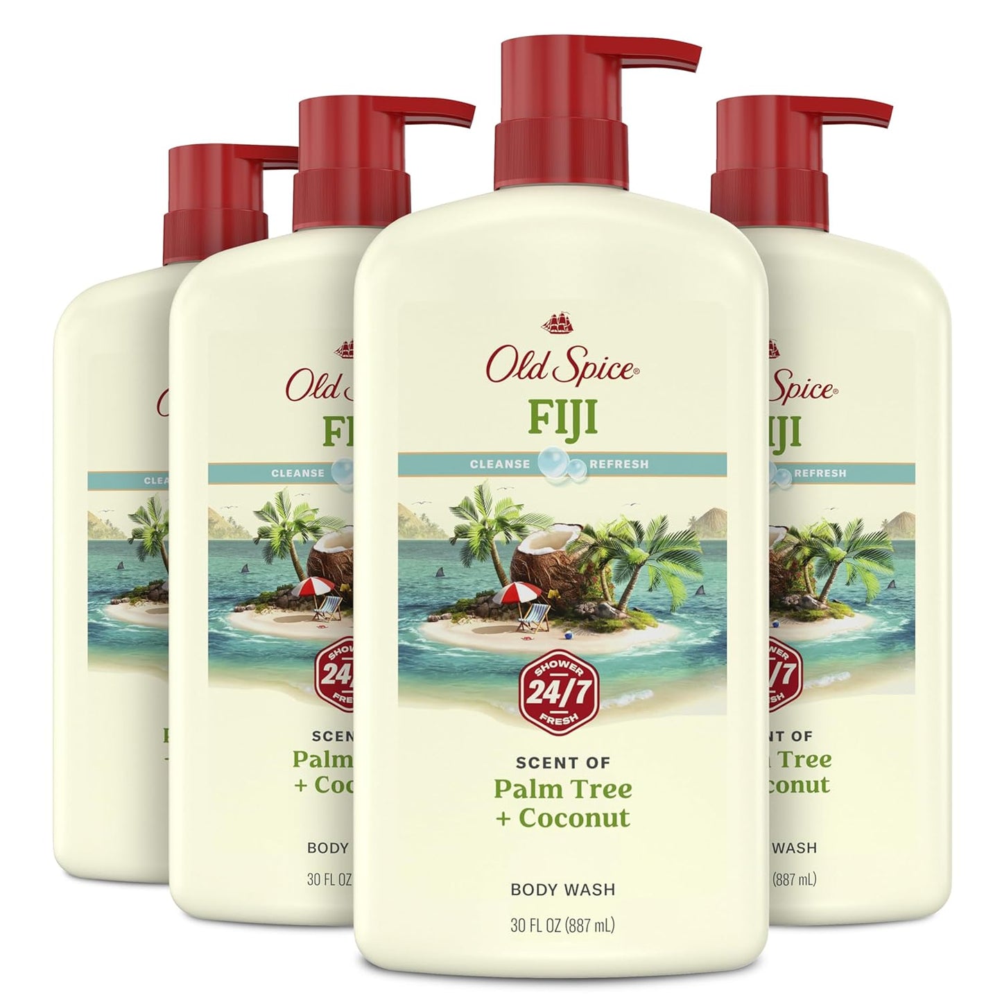 Old Spice Cleansing Body Wash for Men with Lasting Scent