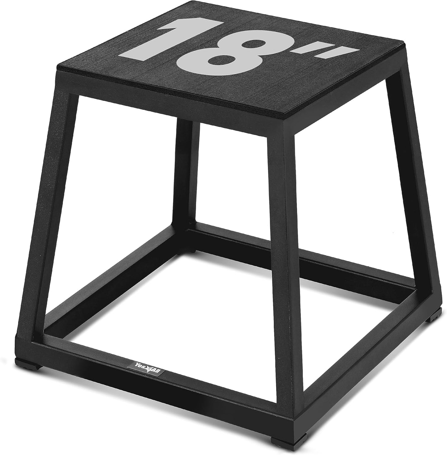 Yes4All Metal Plyometric Box for Home Gym Workouts