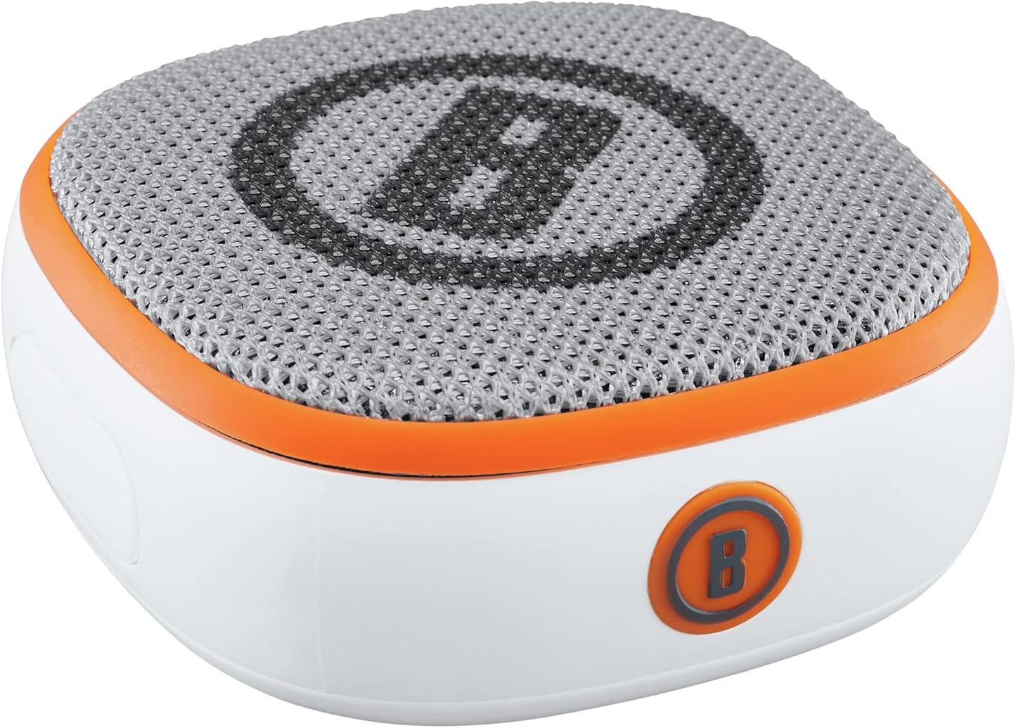 Bushnell Bluetooth Disk Golf Speaker - GPS Distance, White/Orange
