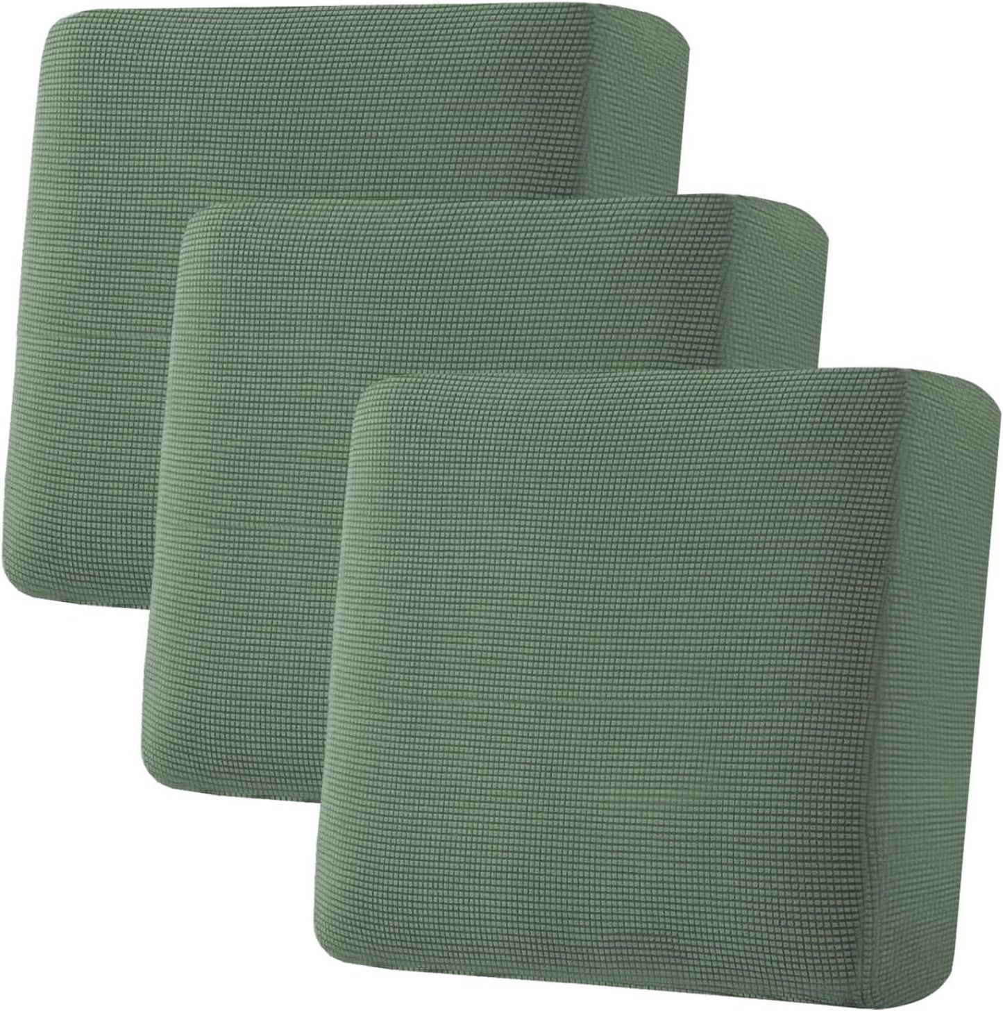 H.VERSAILTEX Super Stretch Seat Cushion Covers for Sofa & Couch