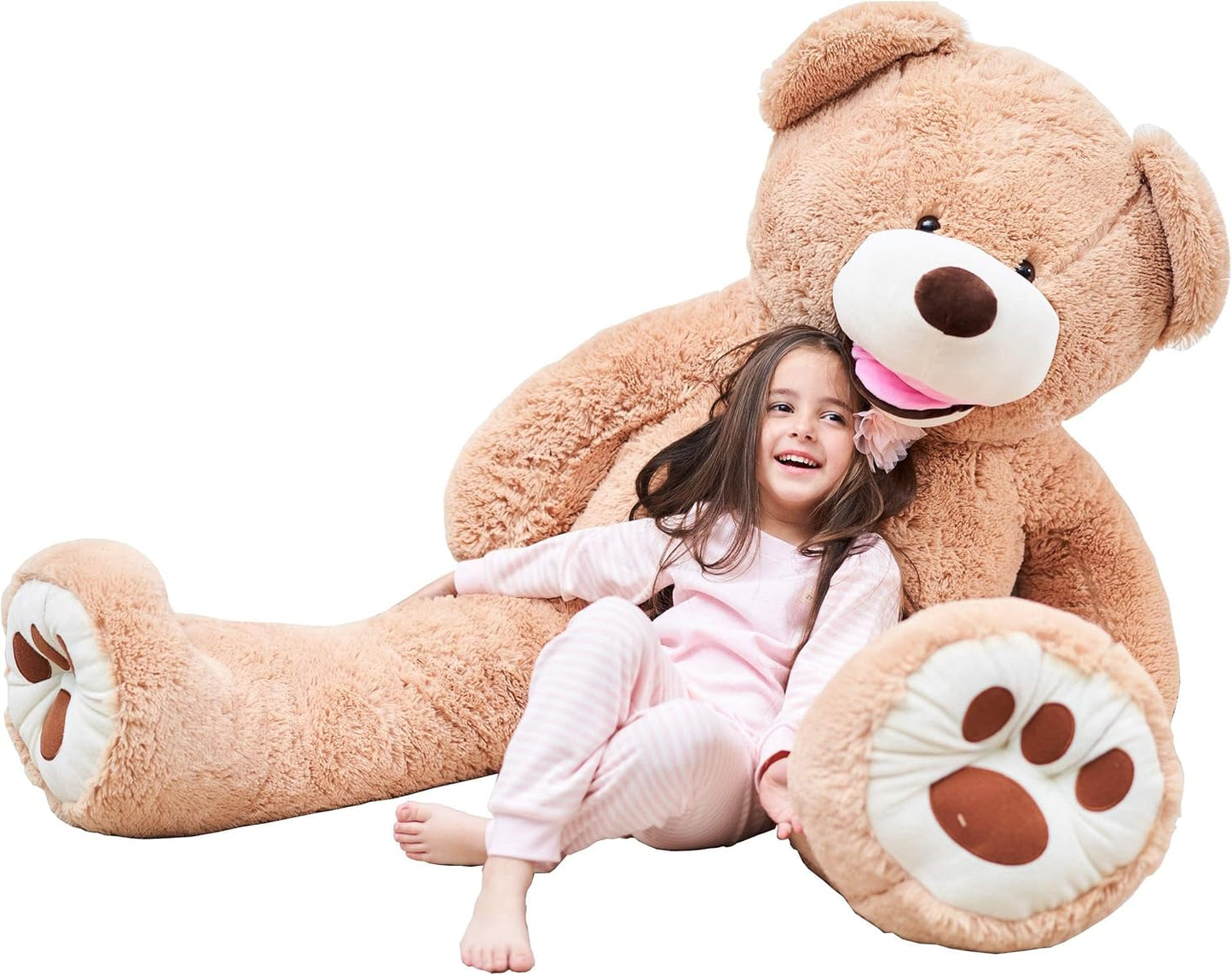 IKASA Giant Teddy Bear Plush Toy - Soft 63 Inch Stuffed Animal