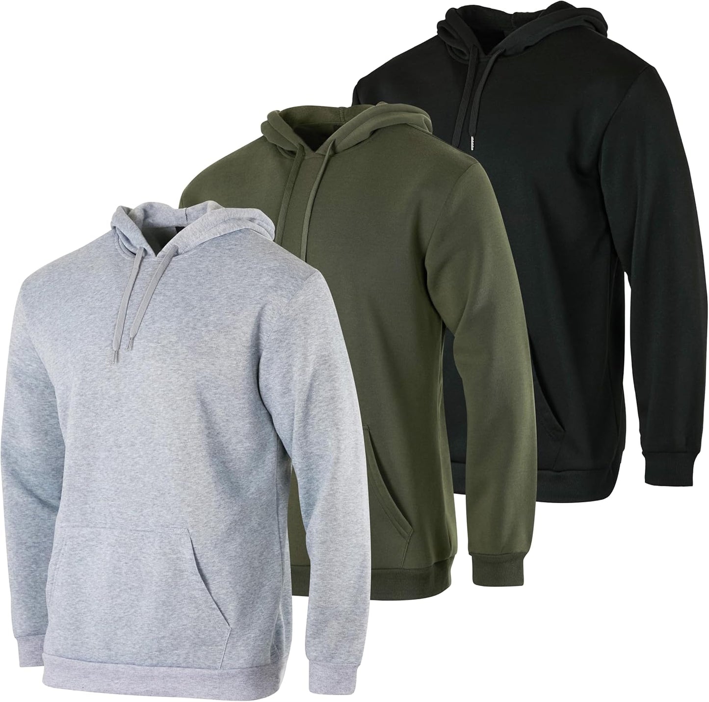 Men's Cozy Fleece Hoodie Pack