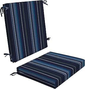 Honeycomb Indoor Outdoor Sunbrella Patio Dining Chair Cushion