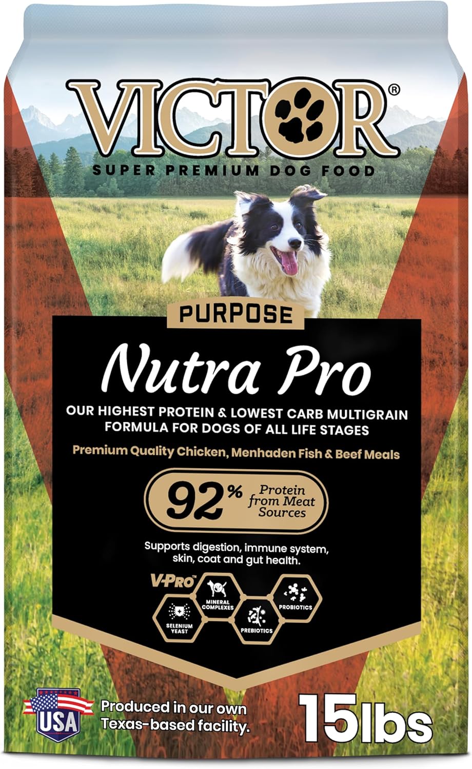 VICTOR Super Premium Dog Food for Active Dogs of All Ages