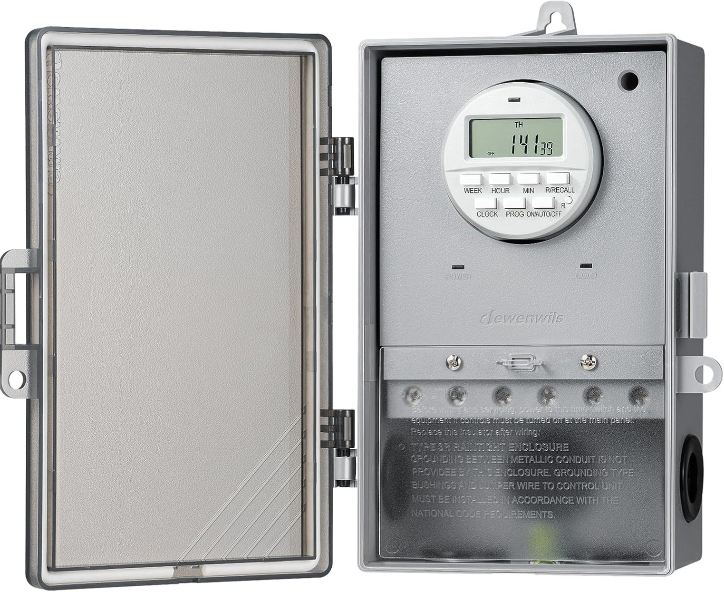 DEWENWILS Pool Pump Timer - 7-Day Programmable Switch for Outdoors