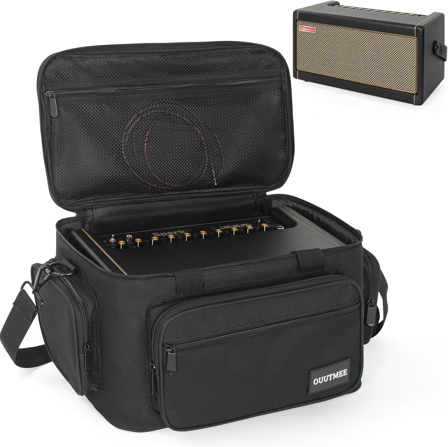 Spark 40-Watt Amp Travel Bag with Accessories by OUUTMEE