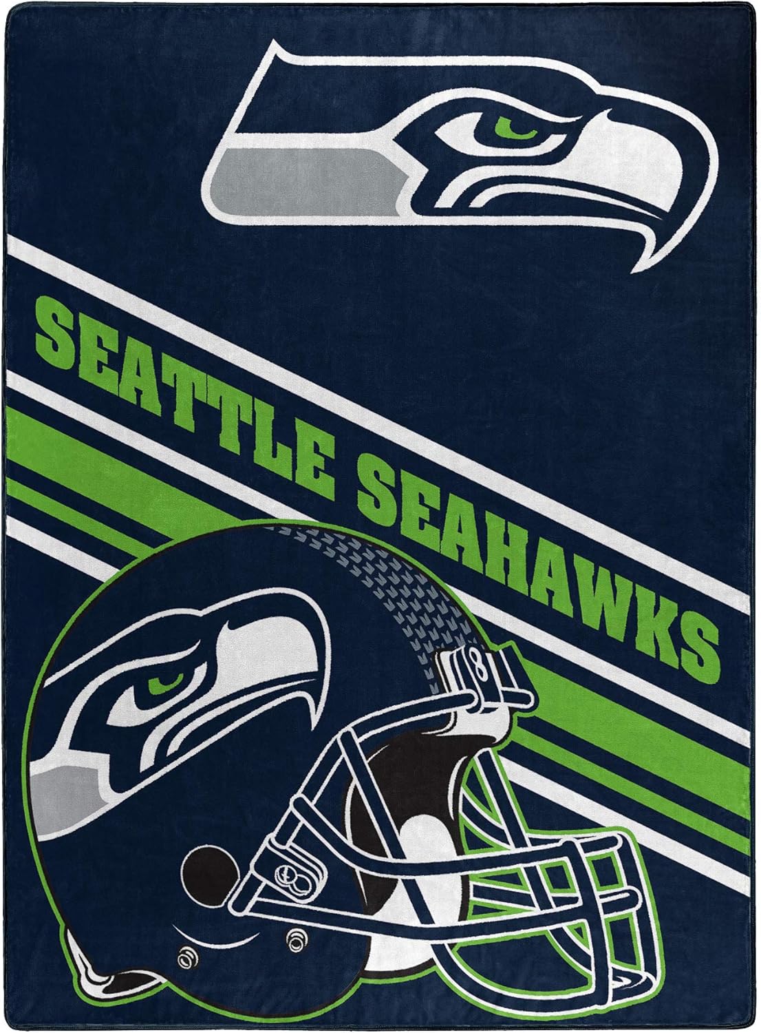 Northwest NFL Unisex-Adult Raschel Throw Blanket for Comfort