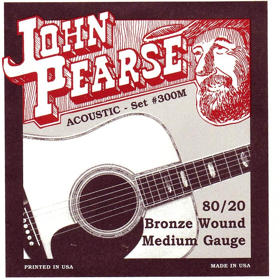 Enhance Your Sound: John Pearse 80/20 Bronze Guitar Strings