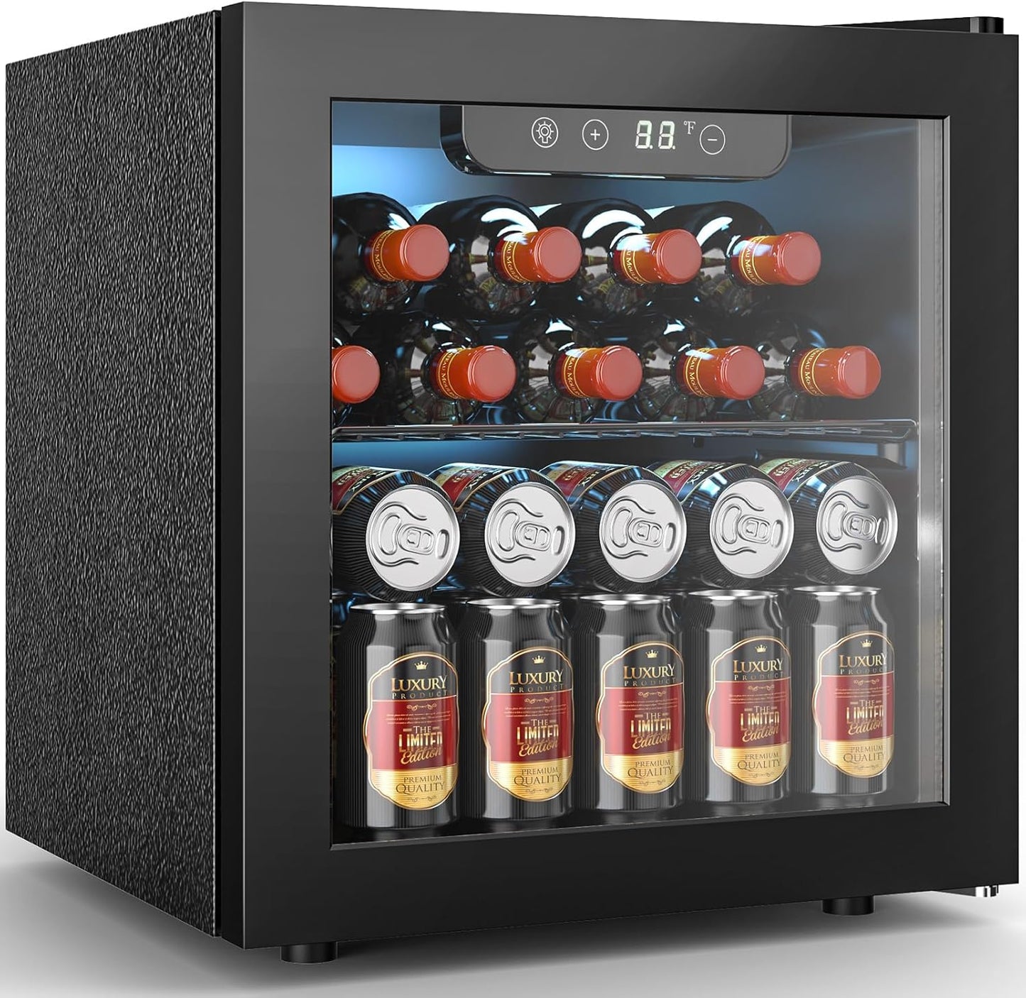 Wine Fridge Freestanding Counter-top 12 Bottles for Home Use