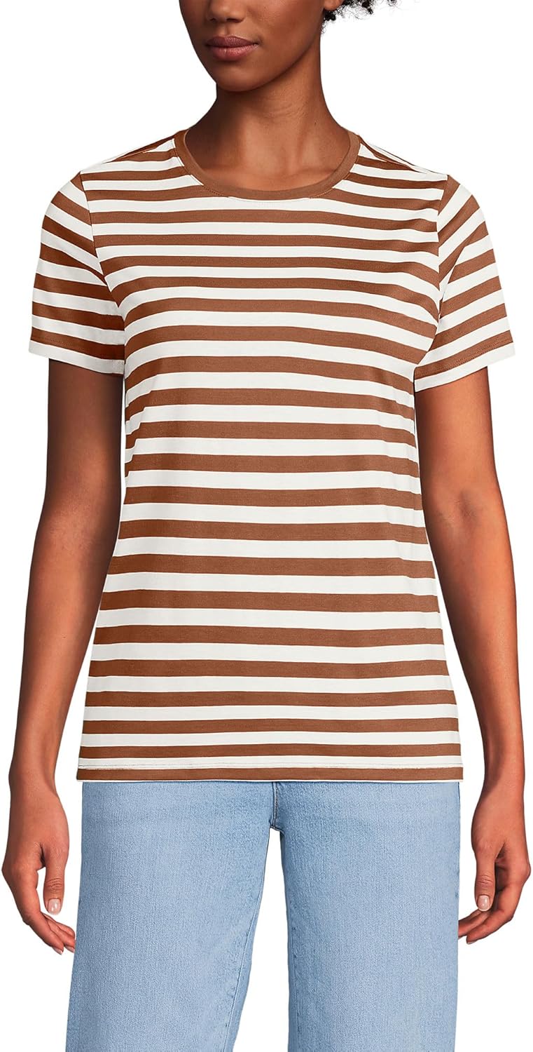 Relaxed Supima Cotton Crew Neck T-Shirt for Everyday Comfort