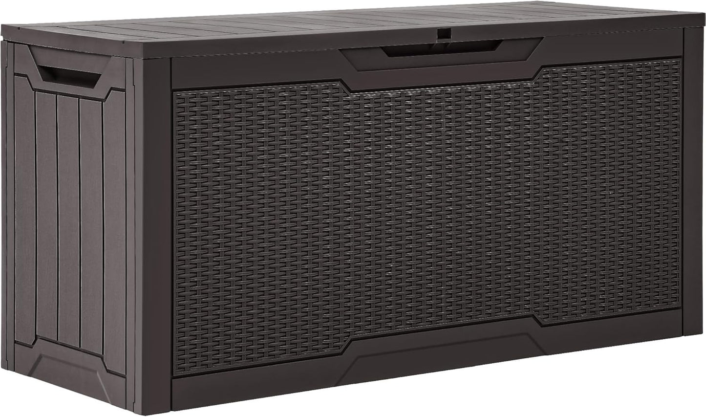 YITAHOME 80 Gallon Outdoor Storage Box for Patio and Garden