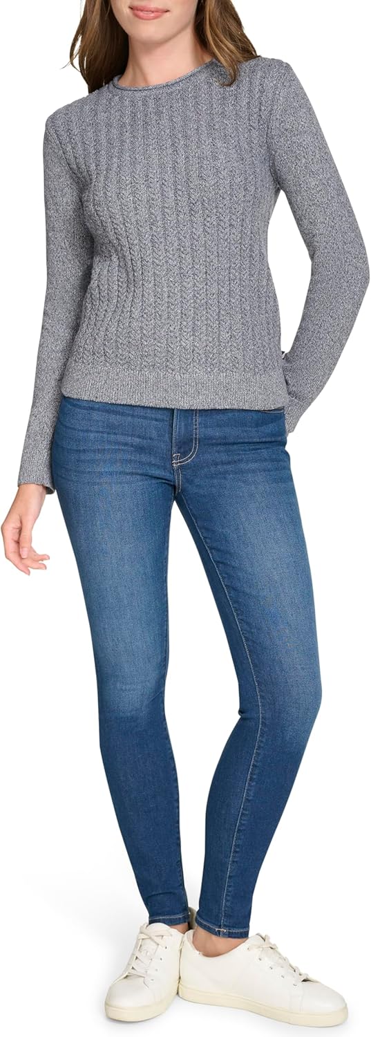 Nautica Women's Cable Knit Pullover: Cozy Style