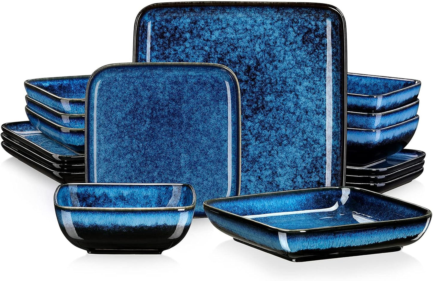 vancasso Stern Blue Dinnerware Set for Stylish Dining Experience