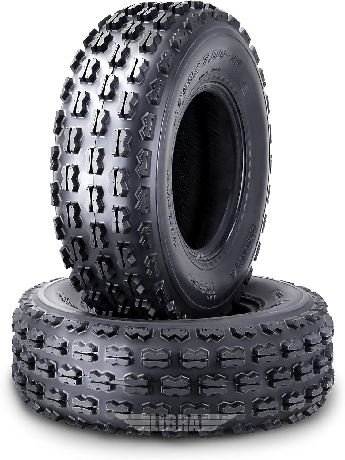 WANDA Set 2 Sport ATV Tires AT 22x7-10 P356 for GNCC Racing