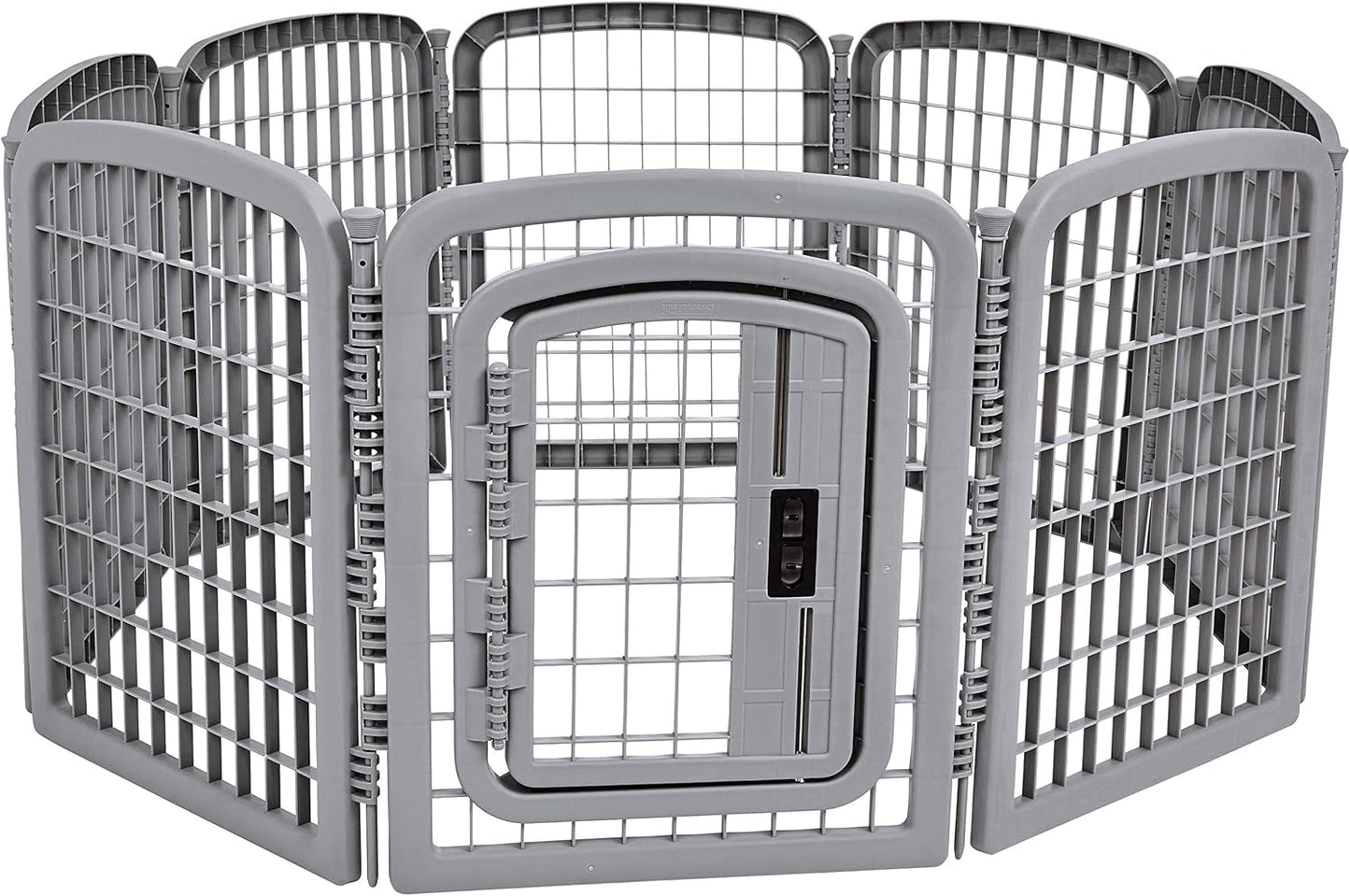 8-Panel Octagonal Plastic Pet Pen Fence Enclosure for Pets