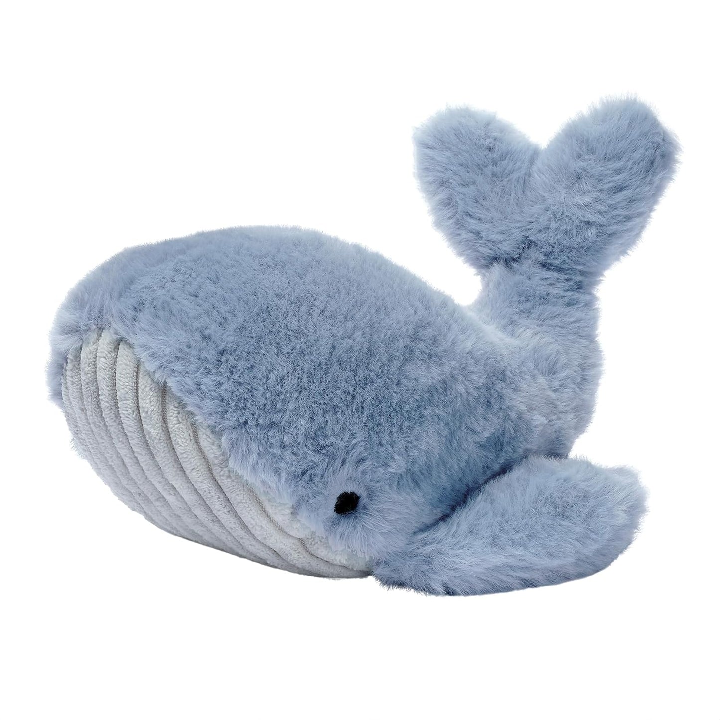 Lambs & Ivy Snuggly Blue Whale Plush - Squishy Comfort!