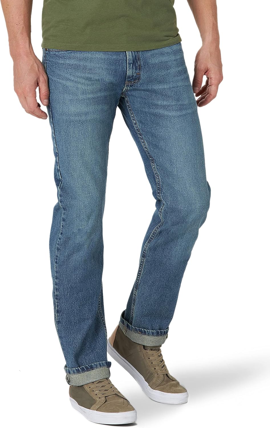 Lee Men's Legendary Slim Straight Jean for Comfortable Style