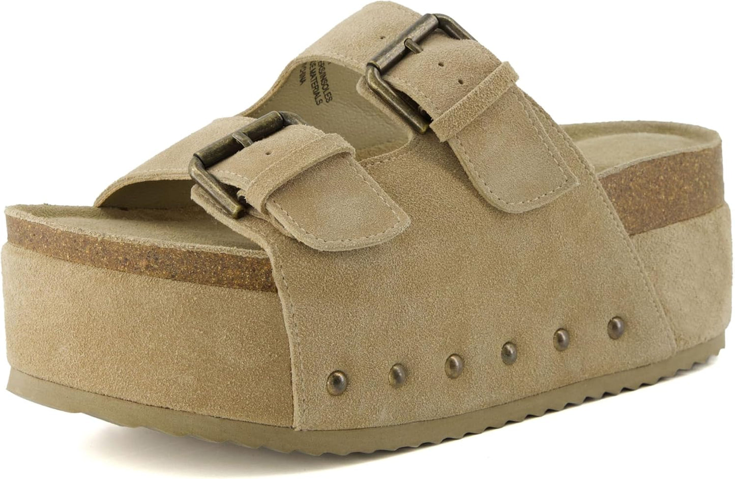CUSHIONAIRE Guru Platform Sandals for Women - Stylish Comfort