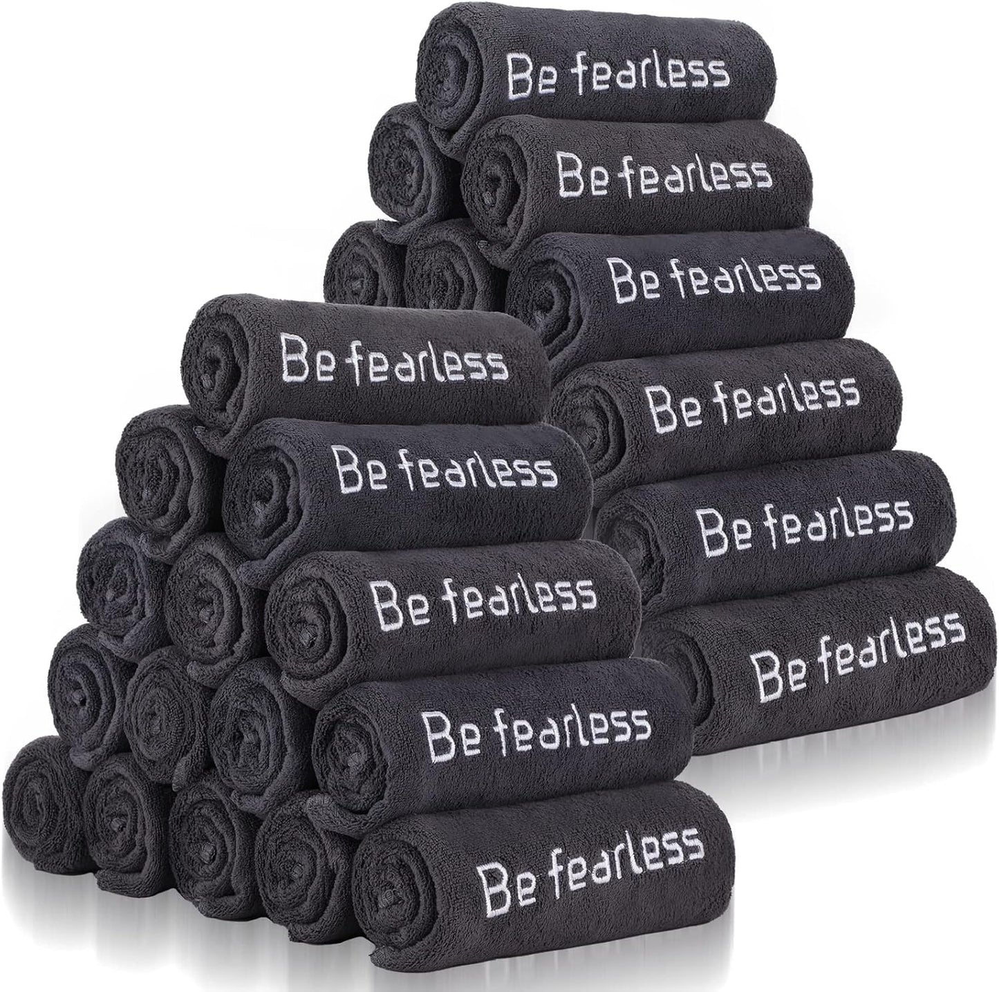 Soft & Absorbent Microfiber Gym Towels - Be Fearless!
