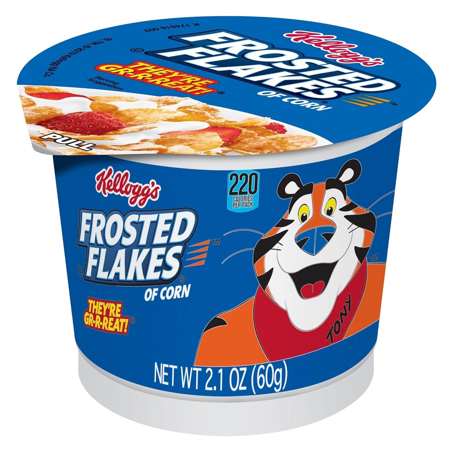Kellogg's Frosted Flakes Breakfast Cereal Cups for All Ages