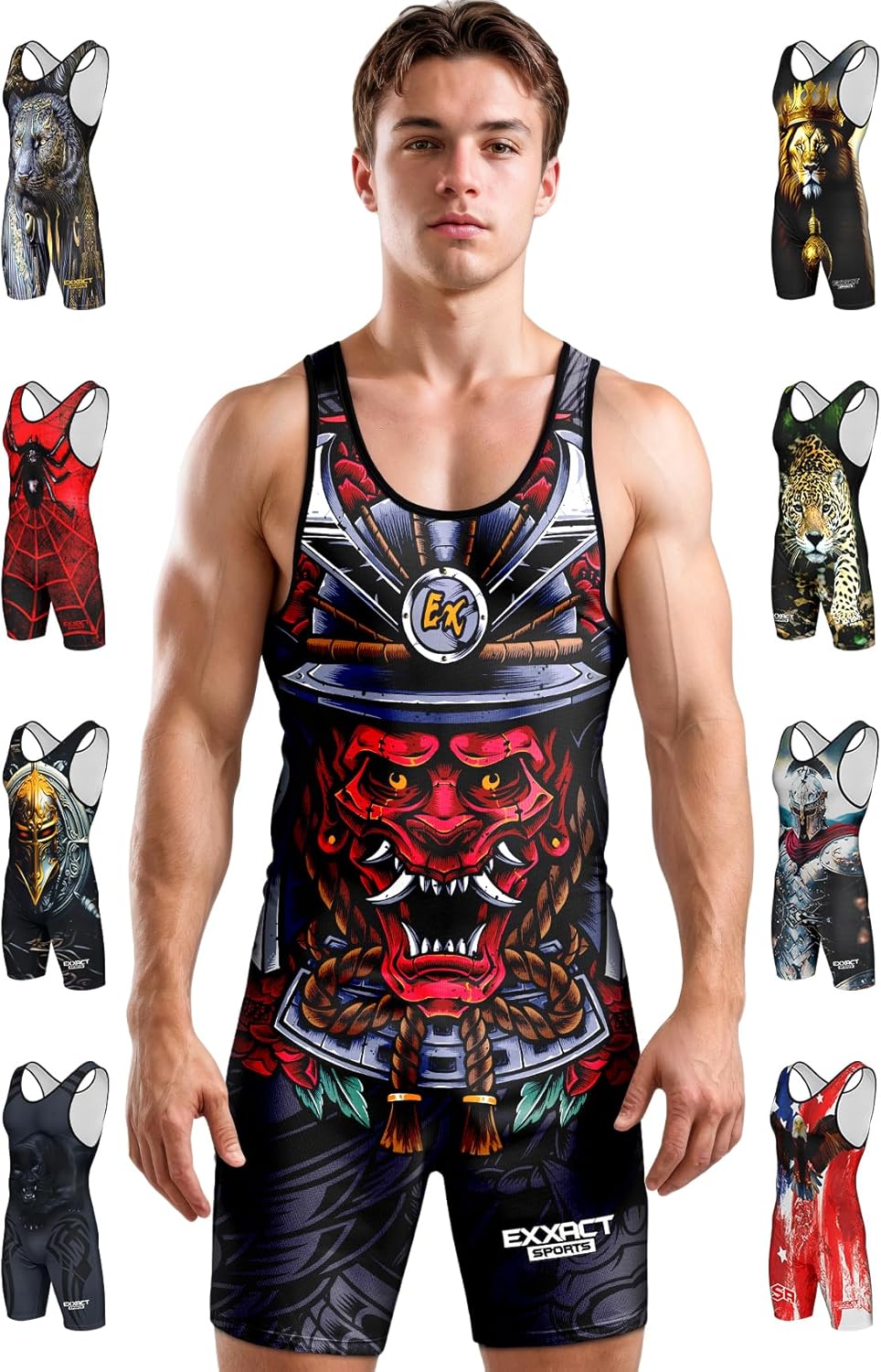 Exxact Sports Wrestling Singlet for Men & Boys - Premium Gear