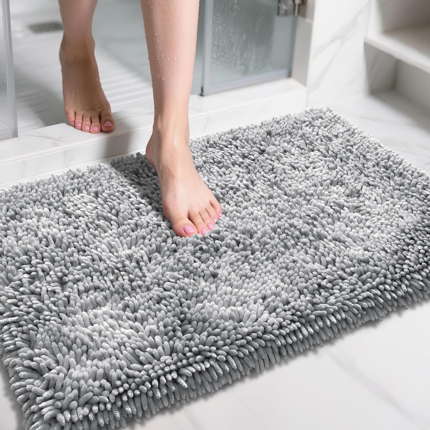 Yimobra Large Non Slip Bathroom Rug 36x24 Inch for Comfort