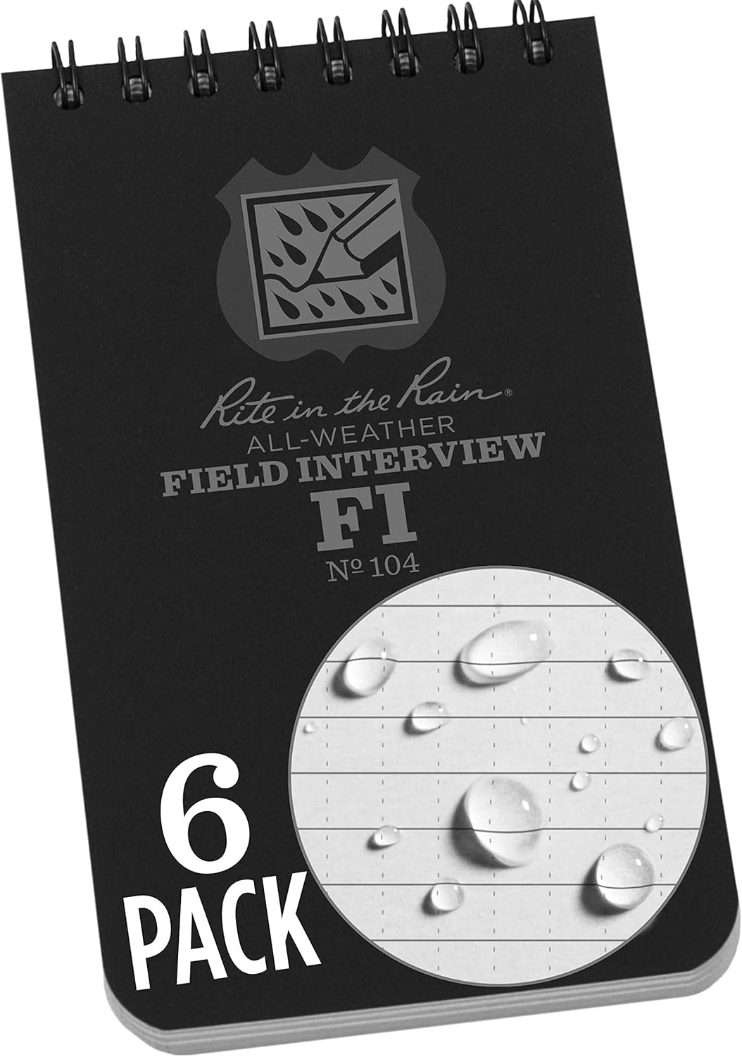 Weatherproof Field Interview Notebook for All Conditions