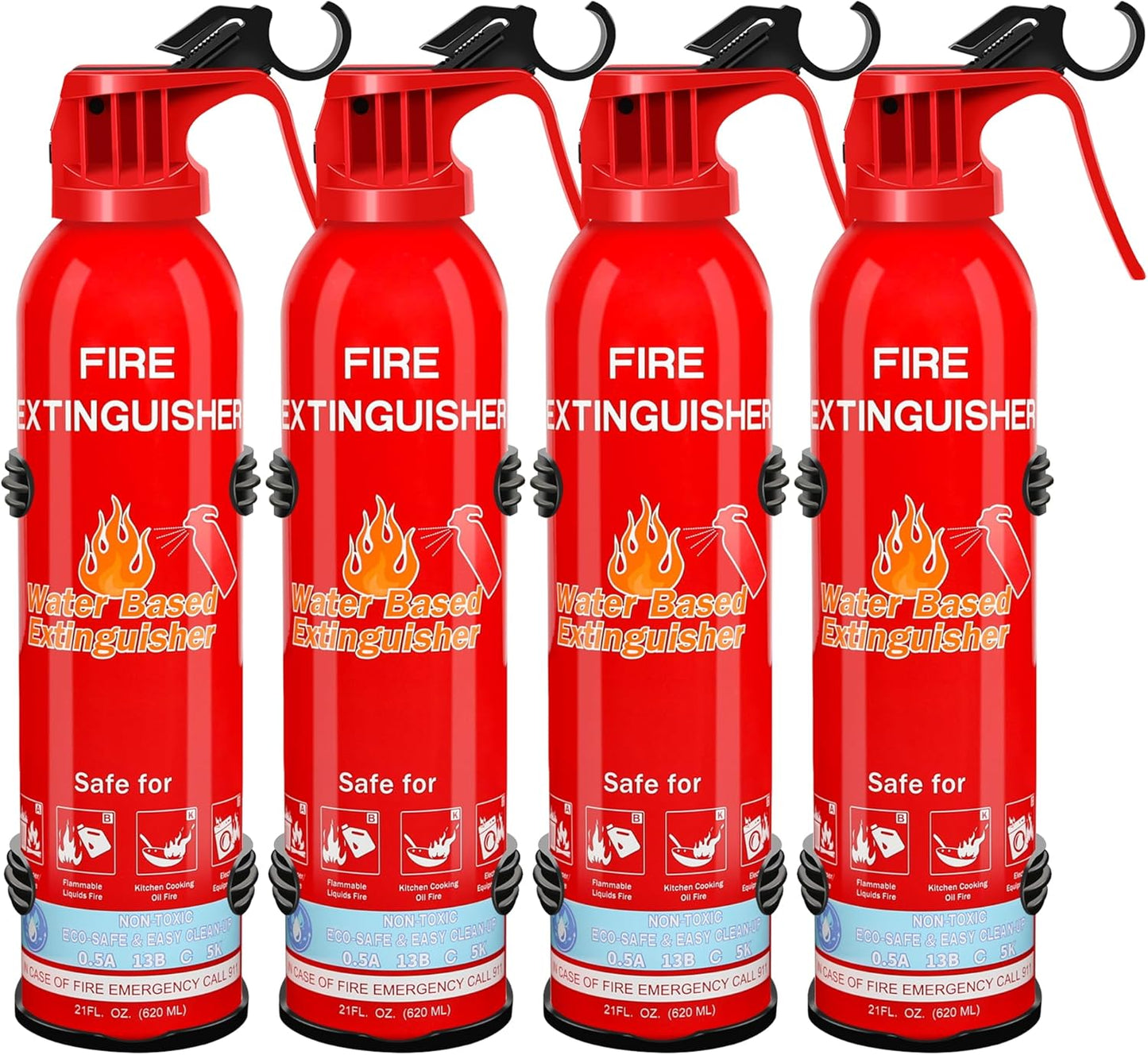 Portable Fire Extinguisher for Home and Vehicle Safety