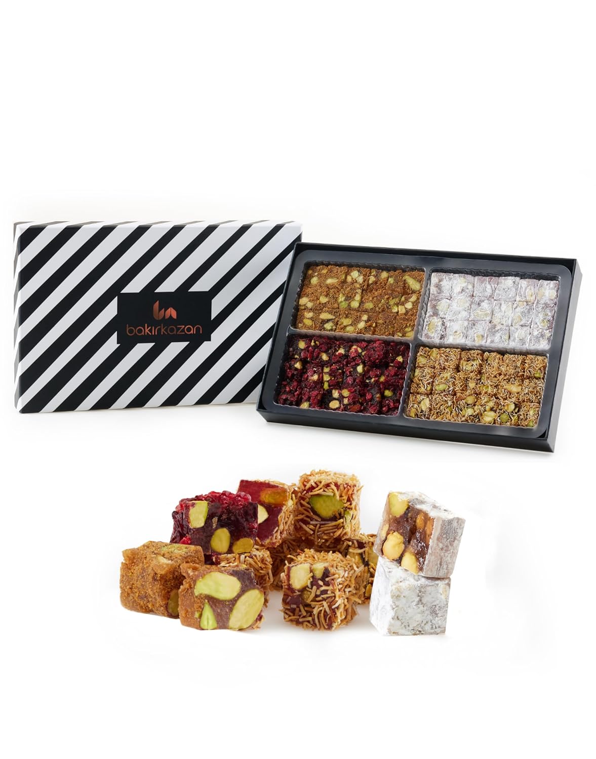 Turkish Delight Mix Classical 72 Piece Cube - Gourmet Treats
