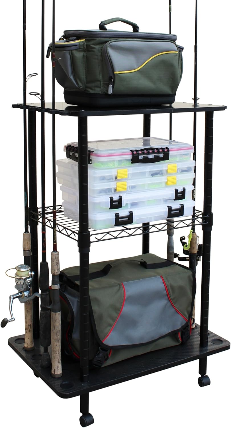 Ultimate 12-Rod Garage Organizer